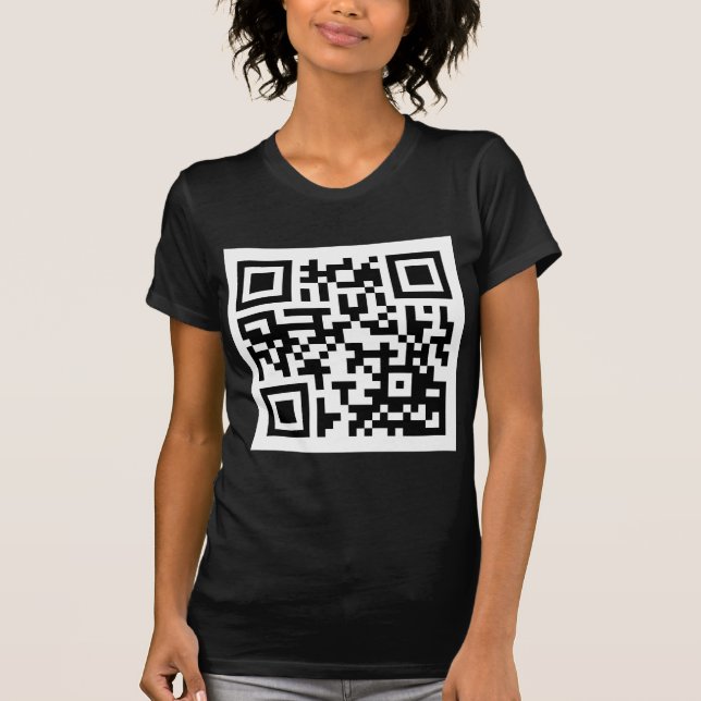 T-shirt Personnaliser QR Code (Devant)