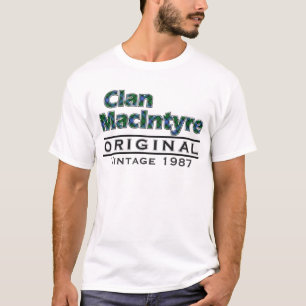 T-shirt Personnaliser vintage de MacIntyre de clan votre