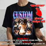 T-shirt PERSONNALISER VOTRE propre animal de compagnie 90s<br><div class="desc">PERSONNALISER VOTRE Propre animal de compagnie bootleg, chiens, chats, etc T-Shirt, PERSONNALISÉ VOTRE Propre animal de compagnie 90s bootleg T-Shirt vintage, Custom a Bootleg Tee, Insert Your Design, Personnalisé, Customisé chemise, Change Your Design Here Shirt Ajouter vos photos ou votre photo chat ou tout ce que vous voulez mettre sur...</div>