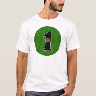 T-shirt Personnalisez ce trou de golf Lucky en une seule c