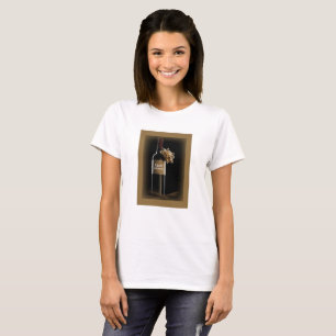 T-shirt Personnalisez la bouteille de vin avec Bow Boss Da