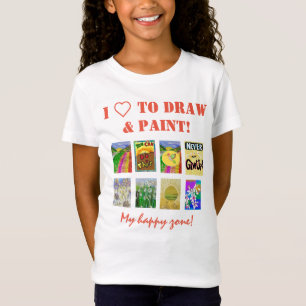 T-Shirt Personnalisez le Modèle photo et texte à 8 écrans