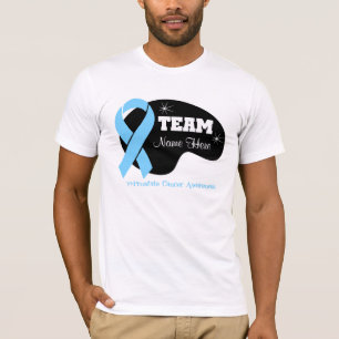 T-shirt Personnalisez le nom d'équipe - cancer de la