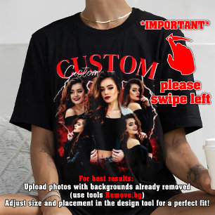 T-shirt PERSONNALISEZ VOTRE Idée Bootleg Ici, bootleg