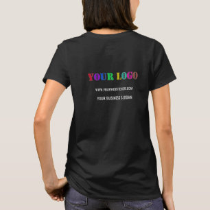 T-shirt Personnalisez votre logo Entreprise Texte Entrepri