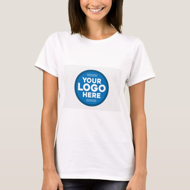 T-shirt Personnalisez votre nom ou votre logo d'entreprise (Devant)