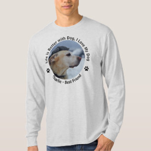 T-shirt Personnalisez votre propre photo d'animal de compa