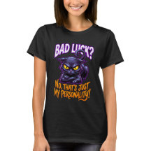 Personnalité de Chat Noir Malchanceux Drôle et Sar