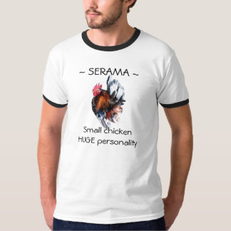 T-shirt Personnalité énorme de petit poulet