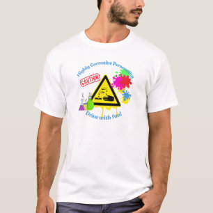 T-shirt Personnalité Très Corrosive Classe 8 ADR Camionneu