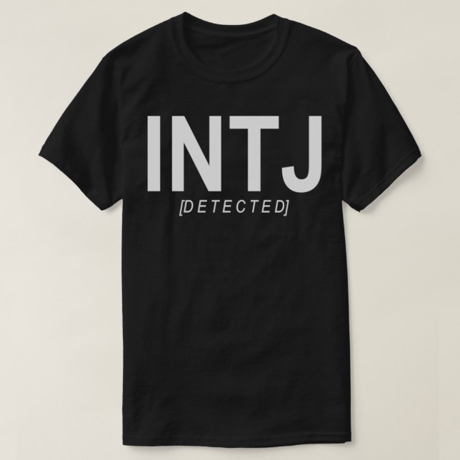 T-SHIRT PERSONNALITÉS INTJ 16 (Design devant)