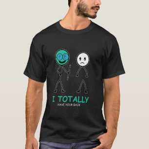 T-shirt Personne Amicale Ayant Votre Dos