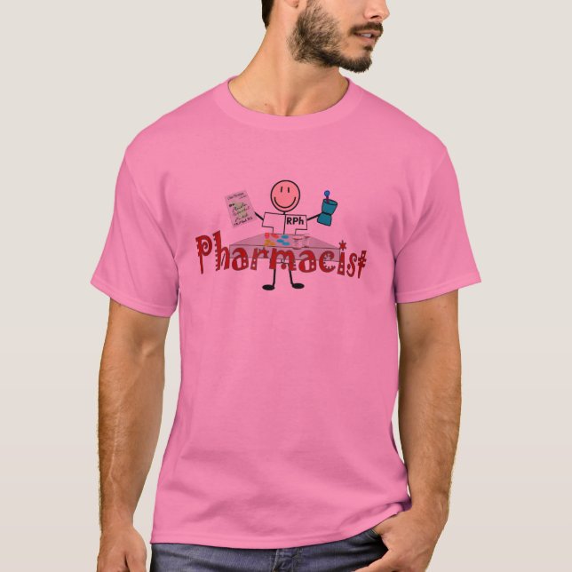 T-shirt Personne de bâton de pharmacien--Cadeaux (Devant)
