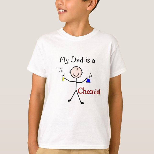 T-shirt Personne de Cadeau-Bâton de chimiste avec des (Devant)