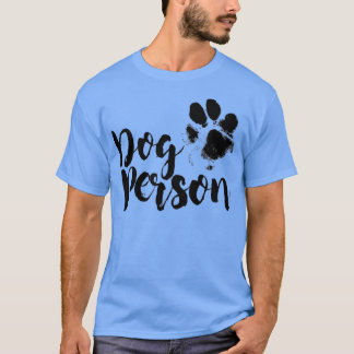T-shirt Personne de chien
