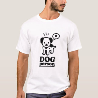 T-shirt Personne de chien ! Joli cadeau d'anniversaire !