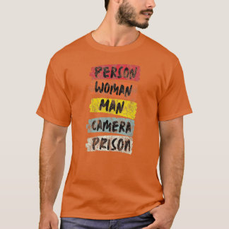 T-shirt Personne Femme Homme Caméra Prison - 14