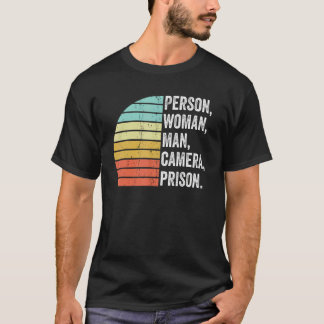 T-shirt Personne Femme Homme Caméra Prison 4