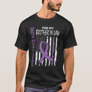 T-shirt Personne ne combat seul frère dans la loi Lupus se