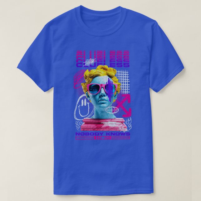 T-shirt Personne ne connaît Surreal Abstrait Moderne A (Design devant)