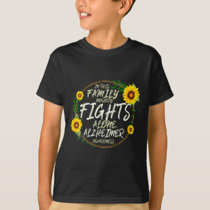 T-shirt Personne Ne Lutte Seul. Soutien familial. Alzheime