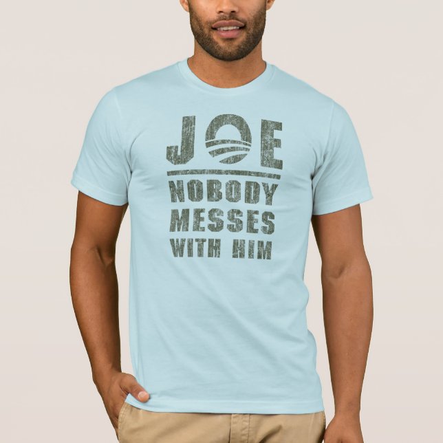 T-shirt Personne ne salit avec JOE BIDEN (Devant)