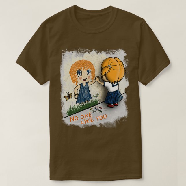T-shirt Personne ne vous aime Blondes (Design devant)
