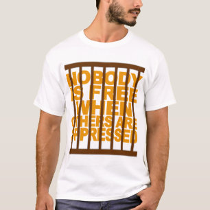 T-shirt Personne n'est gratuit chemise - choisissez la cou