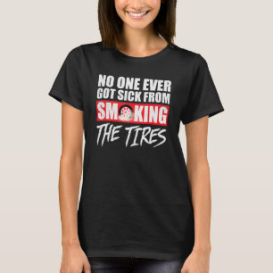 T-shirt Personne n'est jamais tombé malade en fumant les p