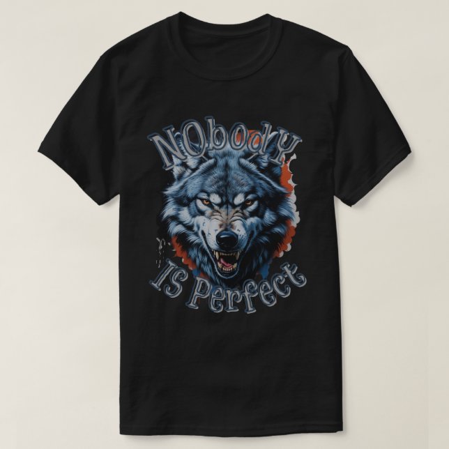 T-shirt Personne n'est parfait (Design devant)