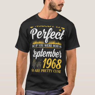 T-shirt Personne N'Est Parfait Si Vous Êtes Né Le 19 Septe