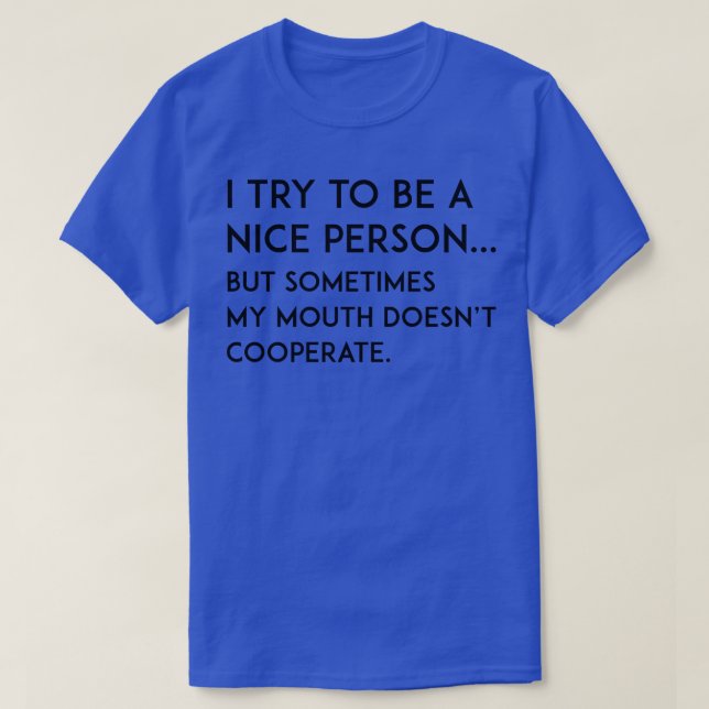 T-shirt Personne Nice 2 (Design devant)