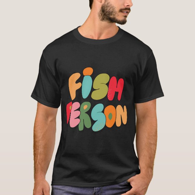 T-shirt Personne Poisson (Version A) (Devant)
