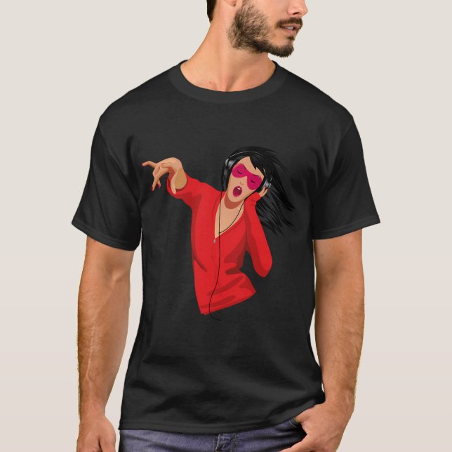 T-shirt Personne s'en fiche. (Devant)