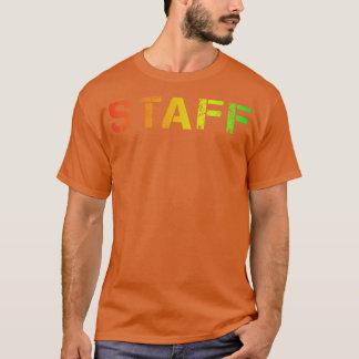 T-shirt PERSONNEL coloré