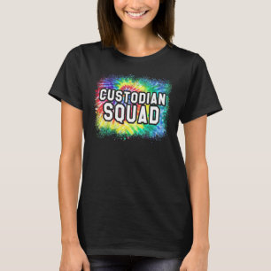 T-shirt Personnel De Nettoyage Gardien Escadron Apprécier