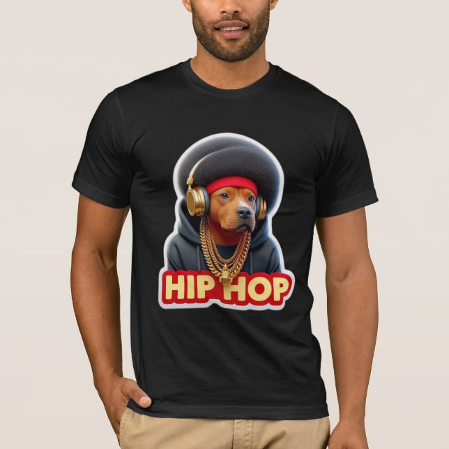 T-SHIRT PERSONNEL HIP HOP 3 (Devant)