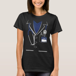 T-shirt Personnel Médicale Docteur Costume Anniversaire En
