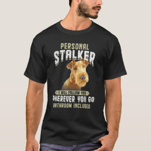 T-shirt Personnelle Stalker Je Vous Suivrai Irlandais Terr