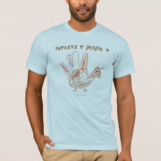 T-shirt Personnes 2 des dindes R