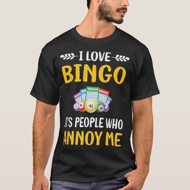 T-shirt Personnes Annoy Bingo (Devant)