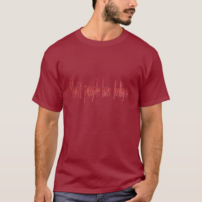 T-shirt Personnes courtes - obscurité (Devant)