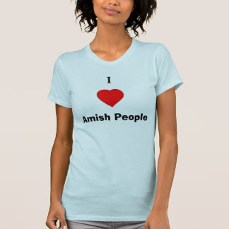 T-shirt Personnes d'Amish du coeur I