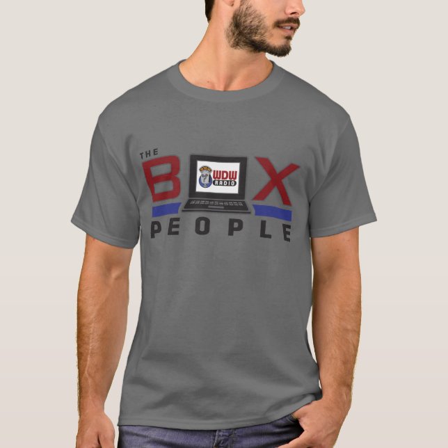 T-shirt Personnes de boîte (Devant)