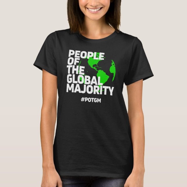 T-shirt Personnes De La Majorité Mondiale Potgm (Devant)