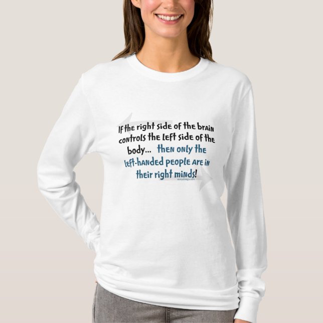T-shirt Personnes gauchères (Devant)