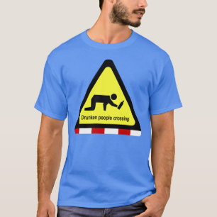 T-shirt Personnes ivres traversant