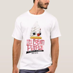 T-shirt Personnes "logo de crème glacée de projet "