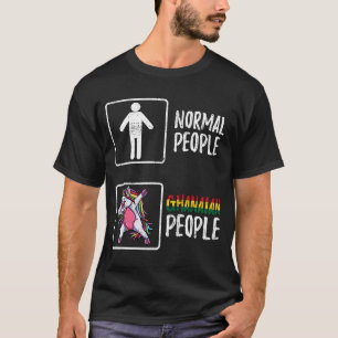 T-shirt Personnes normales Ghanéen Vintage