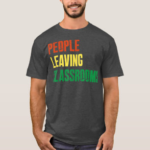 T-shirt Personnes quittant les classes PLC